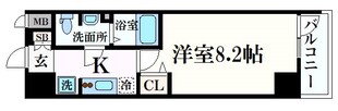 アドバンス神戸グルーブⅡの物件間取画像